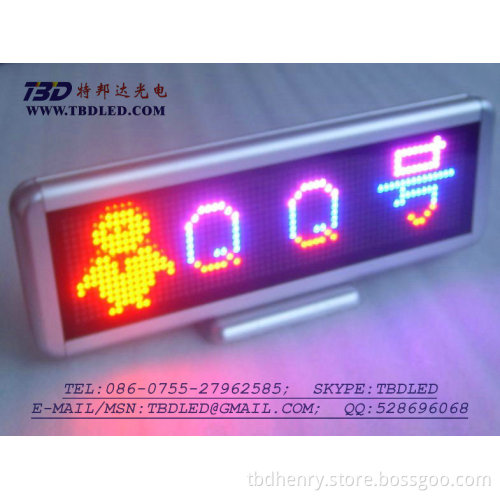 three color led desk board-C1664RBP